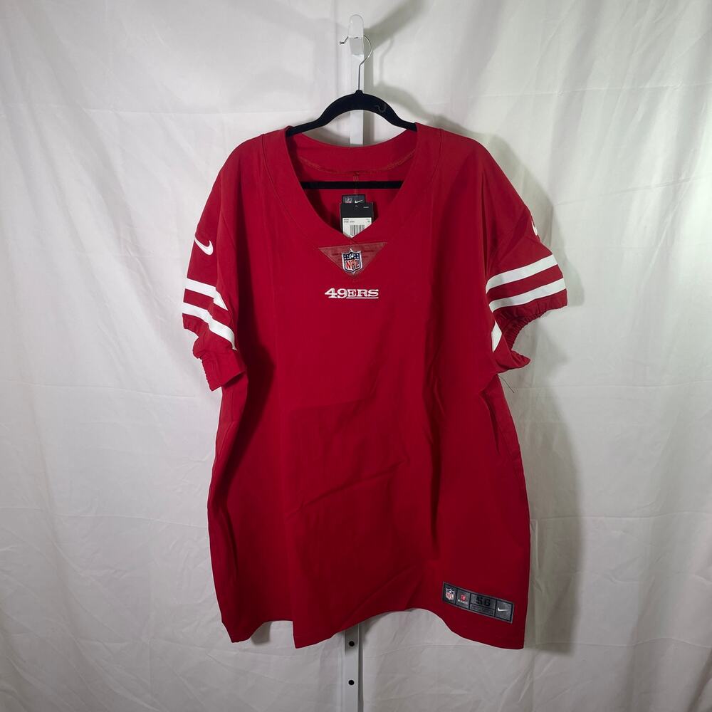 NWT San Francisco 49ers NFL On Field Jersey  - Mens Size 3XL - Red